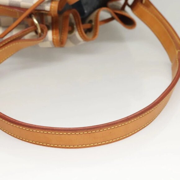 LOUIS VUITTON Damier Azur Noe Shoulder Bag N42222 LV Auth 123746 - Picture 8 of 16